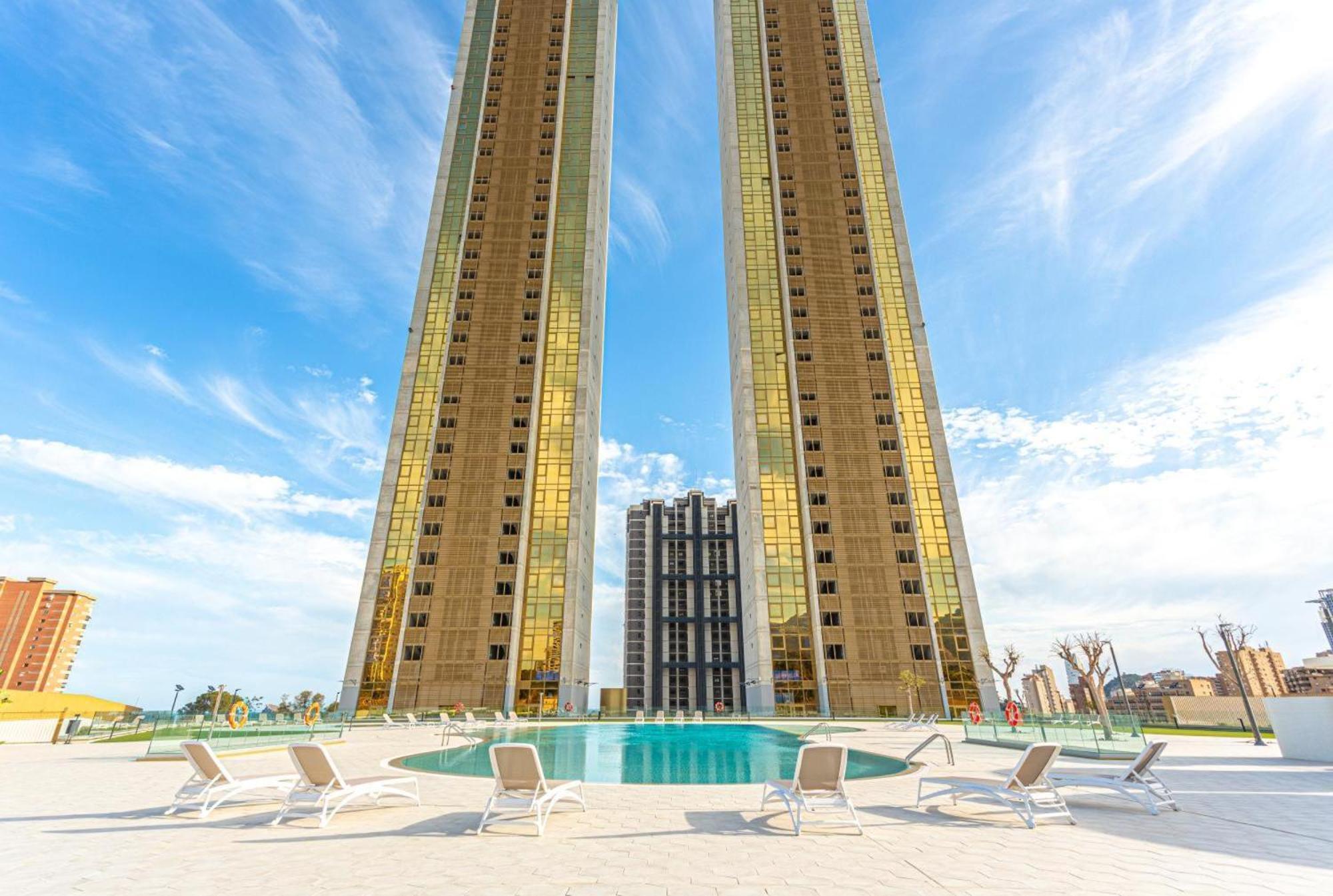 Intempo Sky Luxury Apartment 26 Floor Seaview Benidorm Extérieur photo
