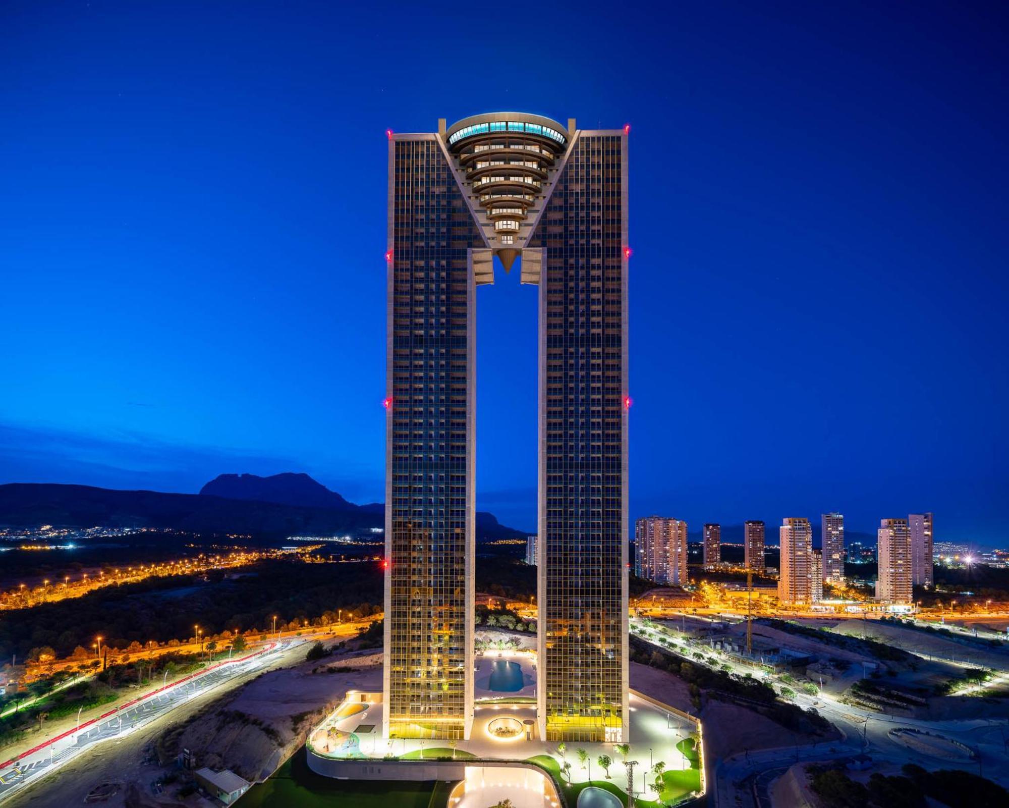 Intempo Sky Luxury Apartment 26 Floor Seaview Benidorm Extérieur photo